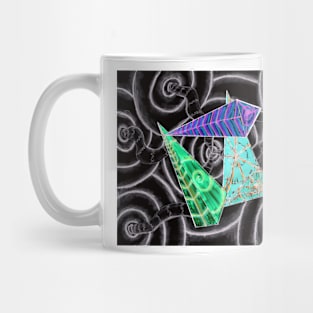 Infolding Pieces Mug